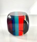 Klubo red blue clear stripes 4x4