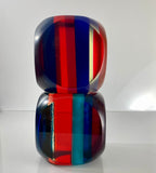 Klubo red blue clear stripes 4x4