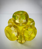 Klubo small jacks 6"x6" florescent green yellow