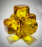 Klubo medium jack 9"x9" yellow and burnt red