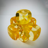 Klubo small jacks 6"x6" yellow and orange