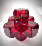 Klubo medium jack 9"x9" Red