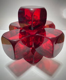 Klubo medium jack 9"x9" Red