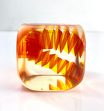 Klubo accordion yellow orange