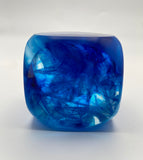 Klubo marbleized blue and white 3x3