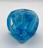 Klubo marbleized blue and white 3x3