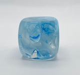 Klubo marbleized white and bule