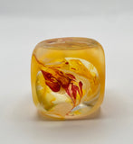 Klubo yellow and a hint of red