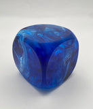 Klubo marbleized blue and white 3x3