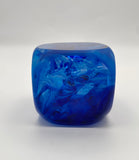 Klubo marbleized blue and white 3x3