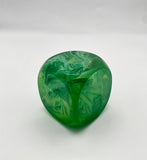 Klubo marbleized green and white 3x3