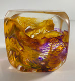 Klubo 3x3 yellow and purple butterfly wing