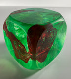 Klubo green pearlescent teal and red 3x3