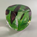 Klubo burgundy and bright green