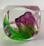 Klubo burgundy and bright green