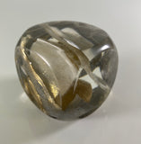 Klubo grey white gold and solid gold sphere