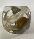 Klubo grey white gold and solid gold sphere