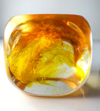 Klubo pearlescent burnt yellow orange