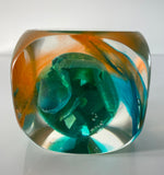 Klubo pearlescent teal orange 3x3