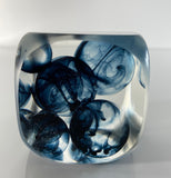 Klubo blue grey spheres with dimple 1