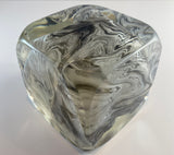 Klubo marbleize black and white 4x4