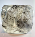 Klubo marbleize black and white 4x4