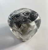 Klubo marbleized black and white 1