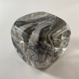 Klubo marbleized black and white 3