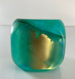 Klubo pearlescent teal gold