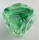 Klubo marbleized white green 3x3