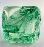 Klubo marbleized white green 3x3