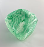 Klubo marbleized green white 2