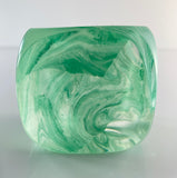 Klubo marbleized green white 2