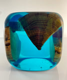 Klubo teal with wood 3x3