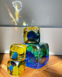 Klubo cobalt blue yellow green 4x4