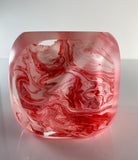 Klubo marbleize red and white 3x3