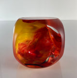 Klubo pearlescent red yellow orange and green