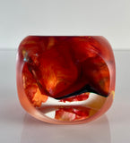 Klubo pearlescent red yellow orange and green