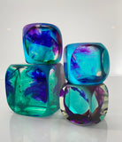 Klubo teal cobalt magenta purple 3x3