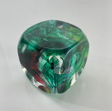 Klubo pearlescent green red