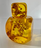 Klubo yellow and gold leaf 4x4