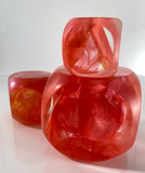 Klubo marbleize salmon white 4x4