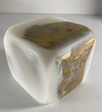 Klubo solid white and gold 4x4