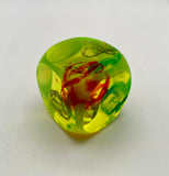 Klubo diaspora fluorescent green