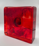 Klubo 10'x10"x3''  Chroma Red