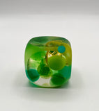 Klubo green yellow spheres 2x2