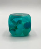 Klubo teal blue spheres  2x2