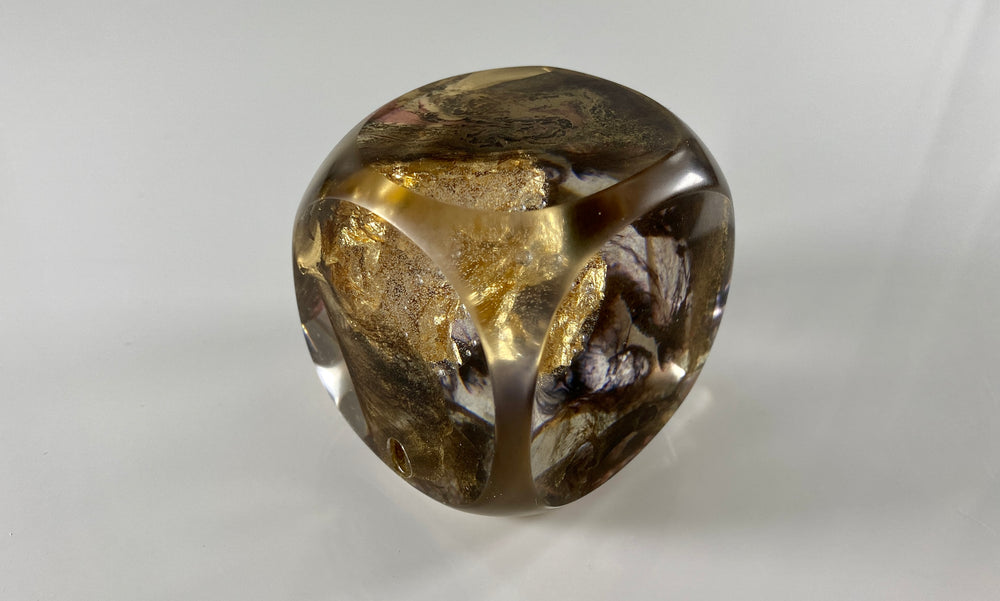 Klubo black gold copper gold sphere