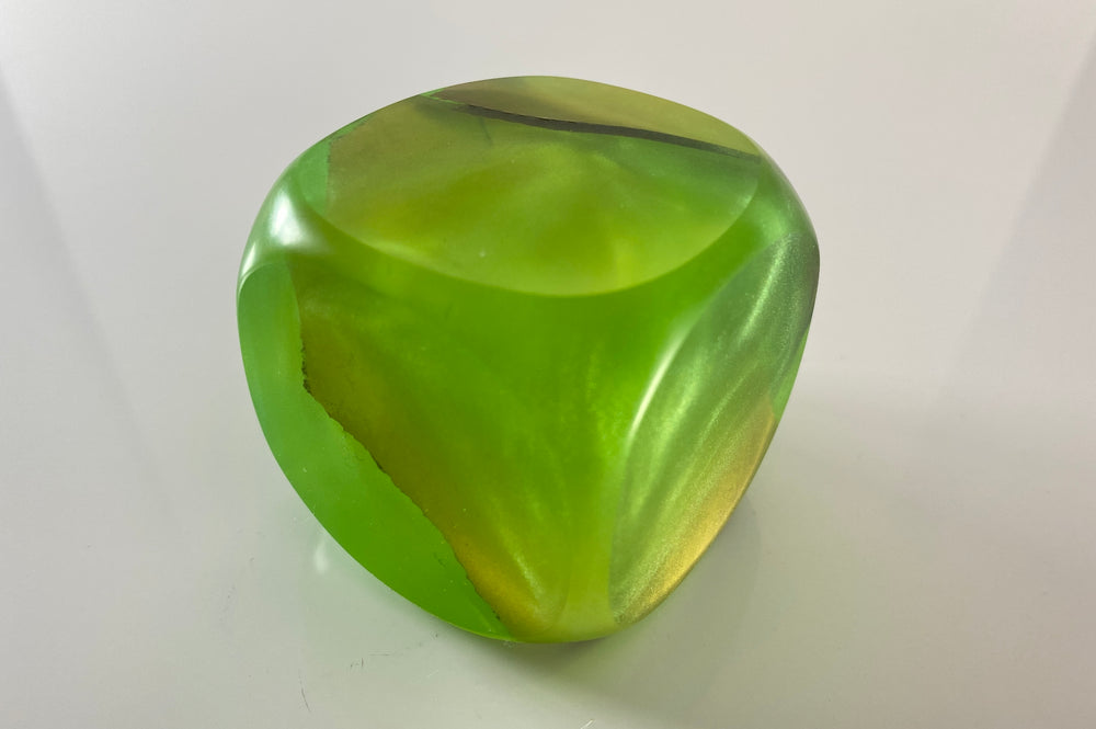 Klubo pearlescent lime green gold