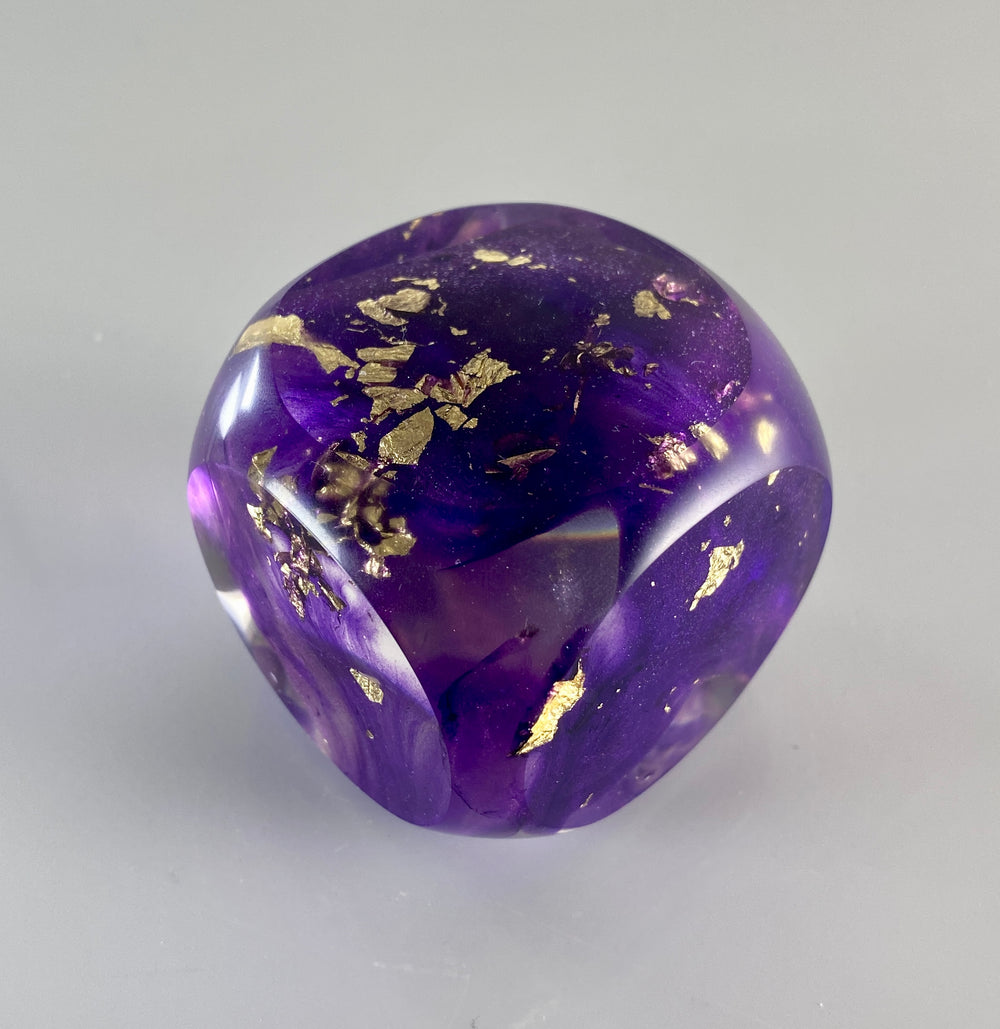 Klubo gold flecks purple
